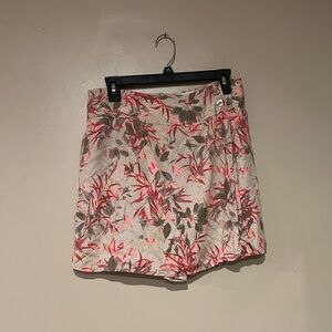 Sport Haley Women's Size 8 Tropical Floral Wrap Skort Golf Tennis